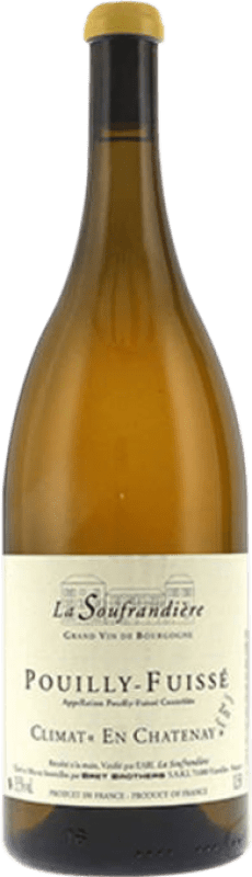 153,95 € 送料無料 | 白ワイン La Soufrandière Climat en Chatenay Zen A.O.C. Pouilly-Fuissé ブルゴーニュ フランス Chardonnay マグナムボトル 1,5 L