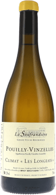 66,95 € Бесплатная доставка | Белое вино La Soufrandière Climat les Longeays A.O.C. Pouilly-Vinzelles Бургундия Франция Chardonnay бутылка 75 cl