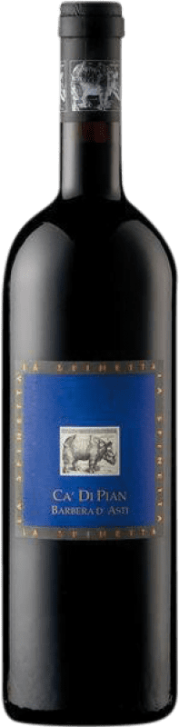 25,95 € Envio grátis | Vinho tinto La Spinetta Ca di Pian D.O.C. Barbera d'Asti Piemonte Itália Barbera Garrafa 75 cl