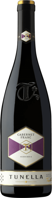 24,95 € Envío gratis | Vino tinto La Tunella Friuli-Venezia Giulia Italia Cabernet Franc Botella 75 cl