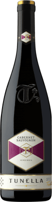 21,95 € Envío gratis | Vino tinto La Tunella D.O.C. Friuli Friuli-Venezia Giulia Italia Cabernet Sauvignon Botella 75 cl