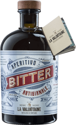 52,95 € Envio grátis | Licores La Valdôtaine Bitter Artigianale Itália Garrafa 1 L