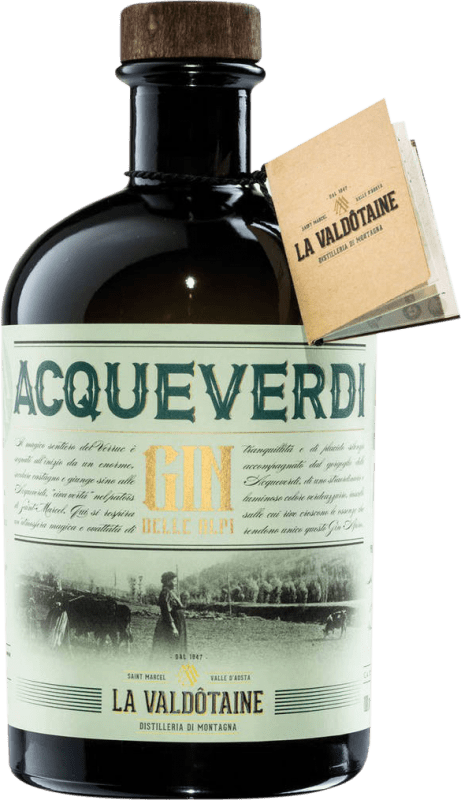 54,95 € 送料無料 | ジン La Valdôtaine Acqueverdi Gin イタリア ボトル 1 L