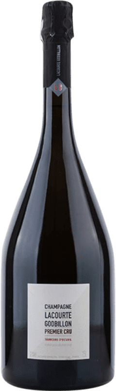 163,95 € Envio grátis | Espumante branco Lacourte-Godbillon Terroirs d'Ecueil Premier Cru Brut A.O.C. Champagne Champagne França Pinot Preto, Chardonnay Garrafa Magnum 1,5 L