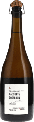 172,95 € Envio grátis | Espumante branco Lacourte-Godbillon Chaillots Premier Cru Extra Brut A.O.C. Champagne Champagne França Pinot Preto Garrafa 75 cl