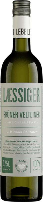 9,95 € Envio grátis | Vinho Branco Laessiger I.G. Niederösterreich Niederösterreich Áustria Grüner Veltliner 75 cl
