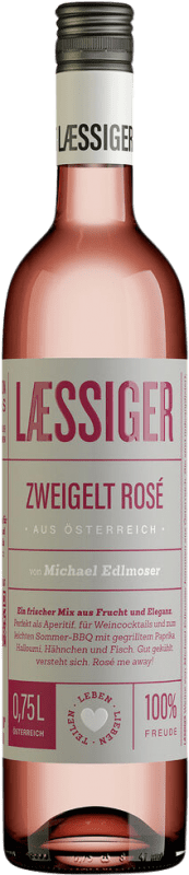 9,95 € Spedizione Gratuita | Vino Rosato Laessiger Rosé — Rosato I.G. Niederösterreich Niederösterreich Austria Zweigelt 75 cl