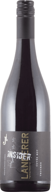 14,95 € Бесплатная доставка | Красное вино Landerer Cuvée Insider Rotwein сухой I.G. Baden Baden Германия Merlot, Cabernet Sauvignon, Pinot Black бутылка 75 cl