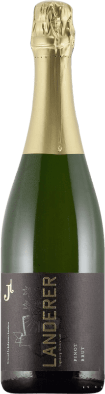 16,95 € 送料無料 | 白スパークリングワイン Landerer Brut I.G. Baden Baden ドイツ Pinot Black, Pinot White ボトル 75 cl