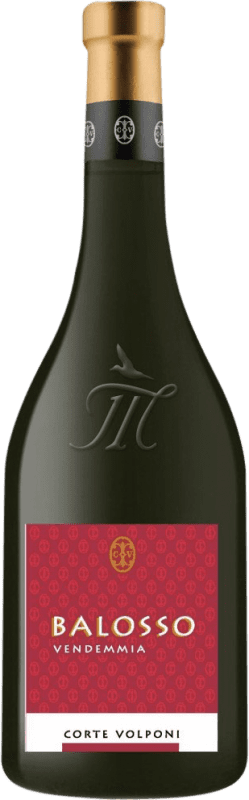 15,95 € 送料無料 | 赤ワイン Le Morette Balosso Corte Volponi Rosso I.G.T. Veronese Venecia イタリア Merlot, Cabernet Sauvignon, Corvina ボトル 75 cl