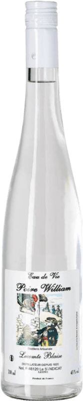 39,95 € Envoi gratuit | Eau-de-vie Orujo Lecomte Blaise Eau de Vie Poire Williams Williamsbirne A.O.C. Alsace Alsace France Bouteille 70 cl