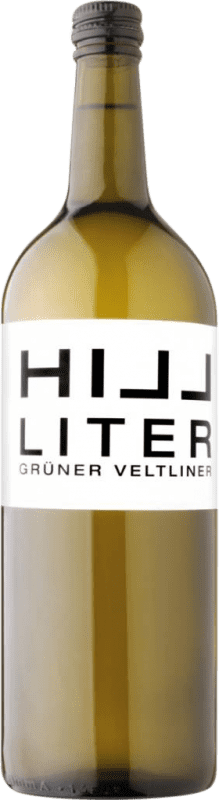 10,95 € Бесплатная доставка | Белое вино Leo Hillinger Hill сухой I.G. Burgenland Burgenland Австрия Grüner Veltliner бутылка 1 L