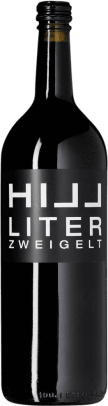 10,95 € 送料無料 | 赤ワイン Leo Hillinger Hill ドライ I.G. Burgenland Burgenland オーストリア Zweigelt ボトル 1 L