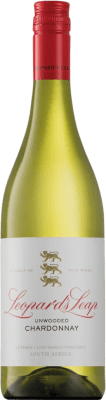 13,95 € 免费送货 | 白酒 Leopard's Leap Unwooded Franschhoek 南非 Chardonnay 瓶子 75 cl