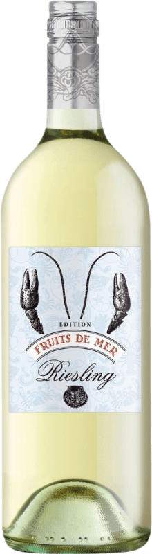 9,95 € 免费送货 | 白酒 Lergenmüller Fruits de Mer 干 Q.b.A. Pfälz 普法尔茨 德国 Riesling 瓶子 1 L