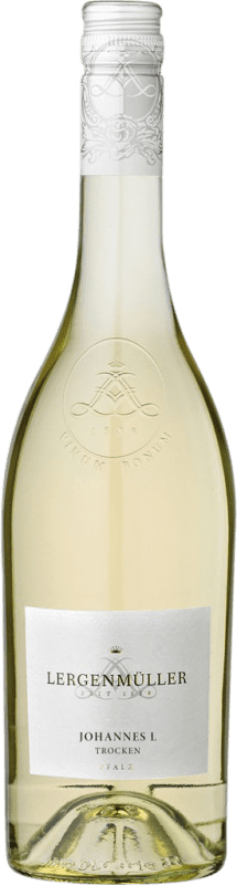 7,95 € Free Shipping | White wine Lergenmüller Johannes L Dry Q.b.A. Pfälz Pfälz Germany Riesling Bottle 75 cl