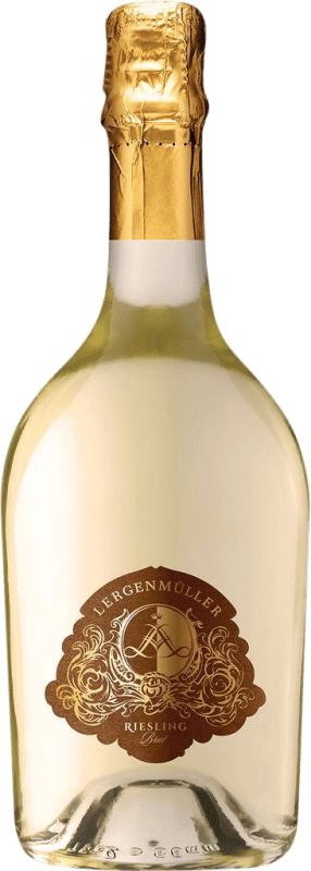 19,95 € Envio grátis | Espumante Branco Lergenmüller Brut — Bruto Q.b.A. Pfälz Pfälz Alemanha Riesling 75 cl