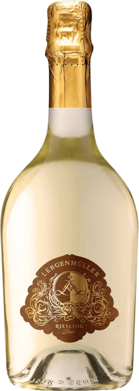 17,95 € Envio grátis | Espumante branco Lergenmüller Sekt Brut Q.b.A. Pfälz Pfälz Alemanha Riesling Garrafa 75 cl