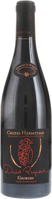 27,95 € Kostenloser Versand | Rotwein Les Bruyères Georges A.O.C. Crozes-Hermitage Rhône Frankreich Syrah Flasche 75 cl