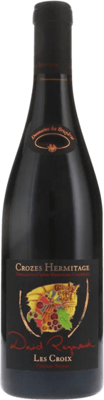 37,95 € Kostenloser Versand | Rotwein Les Bruyères Les Croix VV Vieilles Vignes — Alte Reben A.O.C. Crozes-Hermitage Rhône Frankreich Syrah Flasche 75 cl