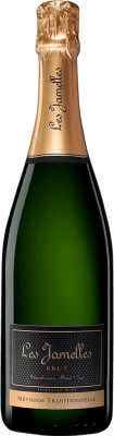 21,95 € Envio grátis | Espumante branco Les Jamelles Chardonnay Pinot Noir Méthode Traditionnelle Schaumwein Brut França Nebbiolo, Chardonnay Garrafa 75 cl