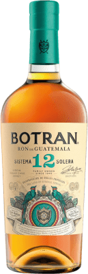 41,95 € Бесплатная доставка | Ром Licorera Quezalteca Botran Añejo Sistema Solera Quetzaltenango Гватемала 12 Лет бутылка 70 cl