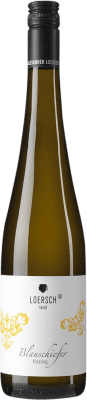 19,95 € Spedizione Gratuita | Vino Bianco Loersch Blauschiefer Trocken — Secco Q.b.A. Mosel Mosel Germania Riesling 75 cl
