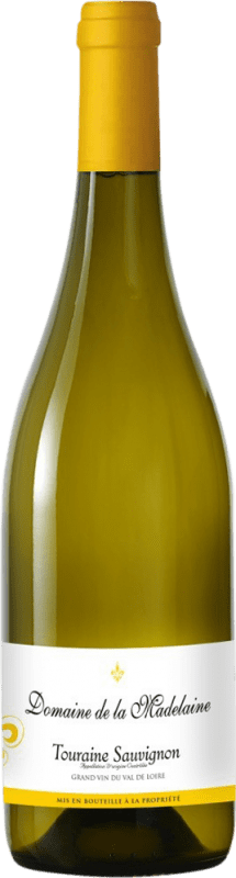 12,95 € Envoi gratuit | Vin Blanc Loire Proprietés Domaine de la Madelaine A.O.C. Touraine Loire France Sauvignon Bouteille 75 cl