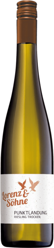 11,95 € 送料無料 | 白ワイン Lorenz & Söhne Punktlandung Trocken — 辛口 Q.b.A. Nahe Nahe ドイツ Riesling — リースリング 75 cl