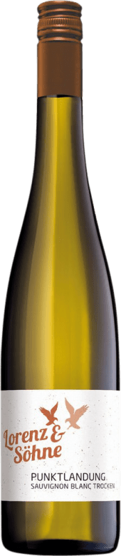 9,95 € Envio grátis | Vinho branco Lorenz & Söhne Punktlandung Seco Q.b.A. Nahe Nahe Alemanha Sauvignon Branca Garrafa 75 cl