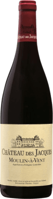32,95 € Envio grátis | Vinho Tinto Louis Jadot Château des Jacques A.O.C. Moulin à Vent Beaujolais França Gamay 75 cl