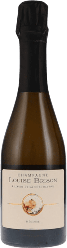 26,95 € Envio grátis | Espumante branco Louise Brison A l'Aube de la Côte des Bar Extra Brut A.O.C. Champagne Champagne França Nebbiolo, Chardonnay Meia Garrafa 37 cl