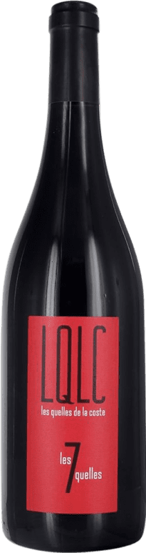 15,95 € Бесплатная доставка | Красное вино LQLC Les 7 Quelles A.O.C. Vaucluse Прованс Франция Cabernet Sauvignon, Pinot Black бутылка 75 cl