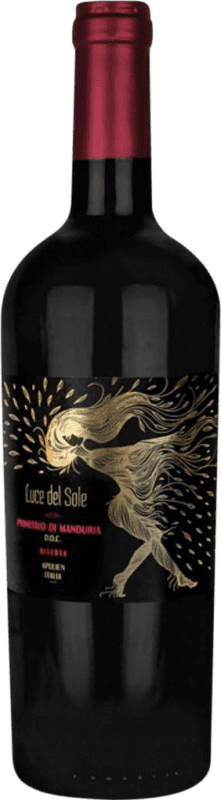 25,95 € Free Shipping | Red wine Luce del Sole Reserve D.O.C. Primitivo di Manduria Puglia Italy Primitivo Magnum Bottle 1,5 L