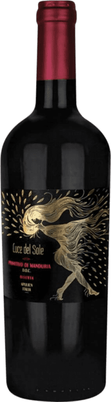 19,95 € 送料無料 | 赤ワイン Luce del Sole 予約 D.O.C. Primitivo di Manduria プーリア イタリア Primitivo ボトル 75 cl