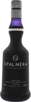 29,95 € Free Shipping | Sambuca Luigi Francoli Opal Nera Piemonte Italy Bottle 70 cl