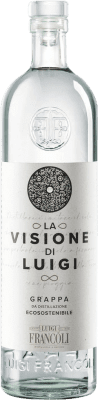 28,95 € Бесплатная доставка | Граппа Luigi Francoli La Visione Италия Средняя бутылка 50 cl