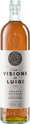 39,95 € Envio grátis | Aguardente Grappa Luigi Francoli La Visione Reserva Itália Garrafa 70 cl