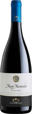 61,95 € 送料無料 | 赤ワイン Lunelli Maso Montalto D.O.C. Trentino トレンティーノ イタリア Pinot Black ボトル 75 cl