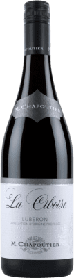 15,95 € Envío gratis | Vino Tinto Michel Chapoutier La Ciboise A.O.C. Côtes du Luberon Francia Garnacha, Nebbiolo 75 cl