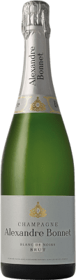 78,95 € Kostenloser Versand | Weißer Sekt Alexandre Bonnet Cuvée Blanc de Noirs Brut A.O.C. Champagne Champagner Frankreich Spätburgunder Flasche 75 cl