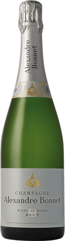 78,95 € Kostenloser Versand | Weißer Sekt Alexandre Bonnet Cuvée Blanc de Noirs Brut A.O.C. Champagne Champagner Frankreich Spätburgunder Flasche 75 cl