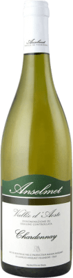 19,95 € Envío gratis | Vino Blanco Anselmet D.O.C. Valle d'Aosta Italia Chardonnay 75 cl