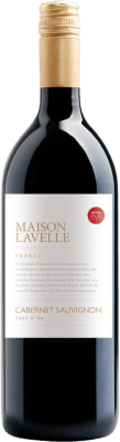 7,95 € 免费送货 | 红酒 Maison Lavelle I.G.P. Vin de Pays d'Oc 朗格多克 - 鲁西荣 法国 Cabernet Sauvignon 瓶子 1 L