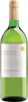 12,95 € 送料無料 | 白ワイン Maison Lavelle I.G.P. Vin de Pays d'Oc ラングドックルシヨン フランス Chardonnay — シャルドネ 1 L