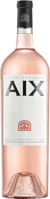143,95 € Kostenloser Versand | Rosé-Wein Saint Aix Rosé A.O.C. Coteaux d'Aix-en-Provence Provence Frankreich Jeroboam-Doppelmagnum Flasche 3 L