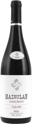66,95 € Kostenloser Versand | Rotwein Maisulan Sobremoro D.O.Ca. Rioja La Rioja Spanien Tempranillo 75 cl