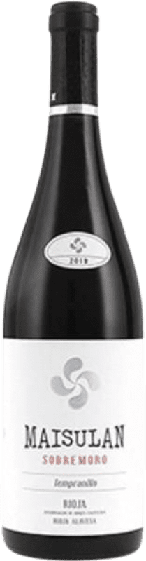 66,95 € Envoi gratuit | Vin Rouge Maisulan Sobremoro D.O.Ca. Rioja La Rioja Espagne Tempranillo 75 cl