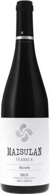 51,95 € Бесплатная доставка | Красное вино Maisulan Txabola D.O.Ca. Rioja Ла-Риоха Испания Carignan бутылка 75 cl