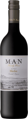 10,95 € Spedizione Gratuita | Vino Rosso MAN Jan Fiskaal Sud Africa Merlot, Cabernet Sauvignon, Nebbiolo 75 cl